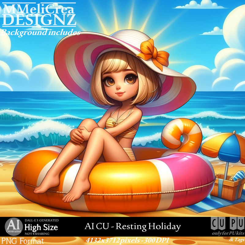 (image for) AI - CU Resting Holiday (CU4PU/PNG)